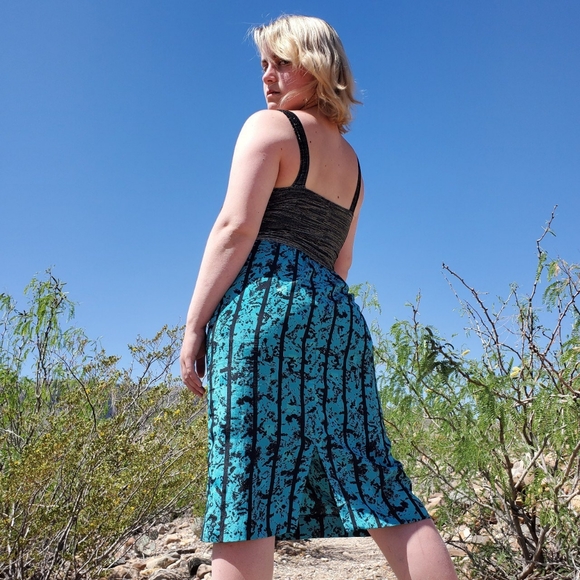 1980s Vintage ILGWU Union Made Pencil Skirt - Picture 1 of 4